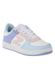 Thewhitepole White and Blue colourblocked women's sneakers | Z Force